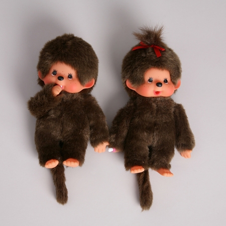 monchichi monkeys boy and girl